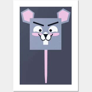 Cute Tiny Mouse Posters and Art